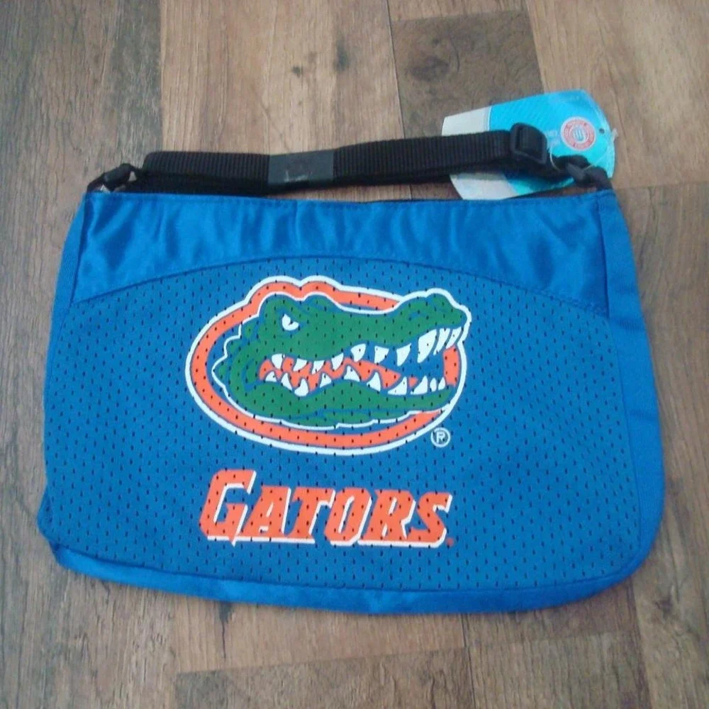 FLORIDA GATORS 8X10 JERSEY BAG PURSE VINTAGE NEW TAILGATE HANDBAG‎ TOTE